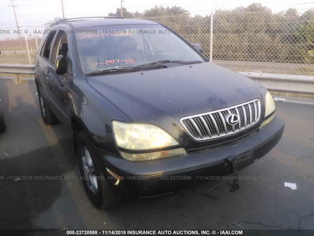 JTJHF10U310171057 - 2001 LEXUS RX 300 BLACK photo 1