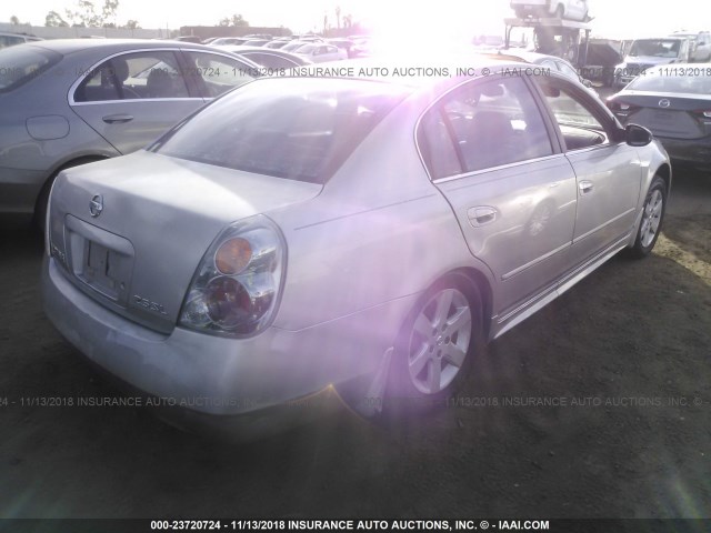 1N4AL11D23C317077 - 2003 NISSAN ALTIMA S/SL SILVER photo 4