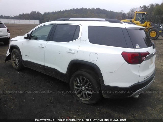 1GKKNMLS5HZ215190 - 2017 GMC ACADIA SLT-1 WHITE photo 3