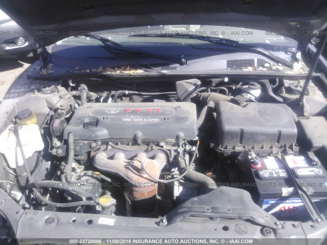 4T1BE32K74U873488 - 2004 TOYOTA CAMRY LE/XLE/SE GOLD photo 10