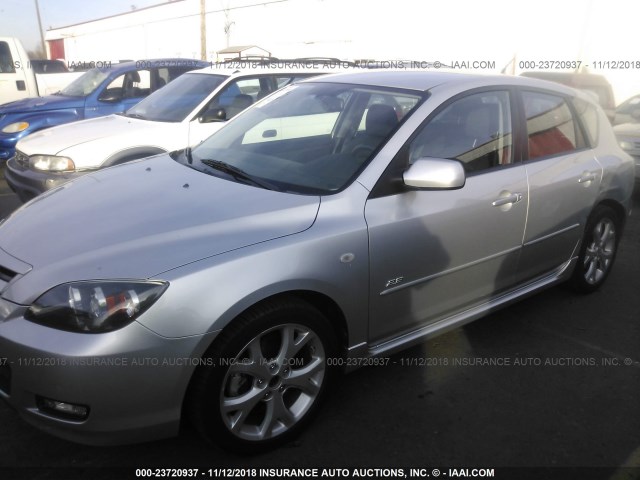 JM1BK344391233587 - 2009 MAZDA 3 S SILVER photo 2