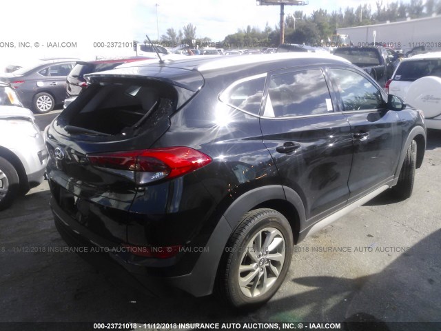 KM8J33A46HU434874 - 2017 HYUNDAI TUCSON LIMITED/SPORT AND ECO/SE BLACK photo 4