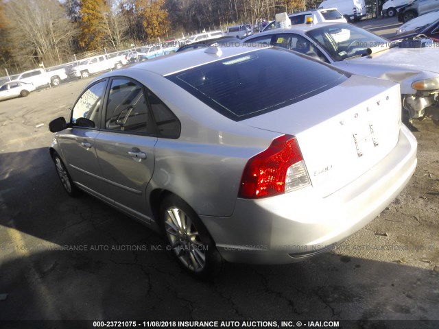 YV1390MS7A2512613 - 2010 VOLVO S40 2.4I SILVER photo 3