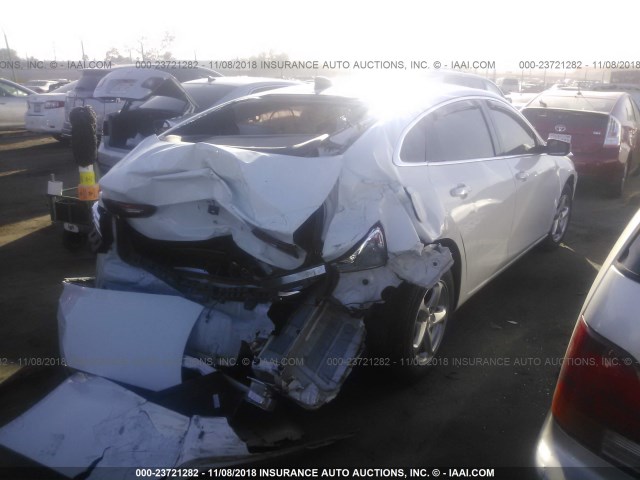 1G1ZB5ST2GF180684 - 2016 CHEVROLET MALIBU LS 白色 照片 4