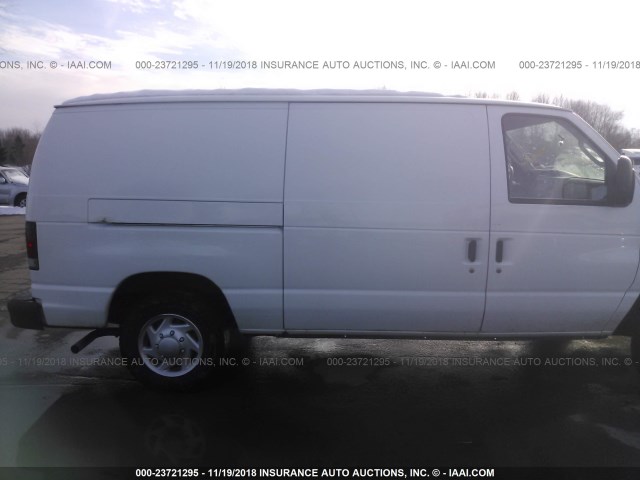 1FTNE1EW7ADA99209 - 2010 FORD ECONOLINE E150 VAN WHITE photo 6