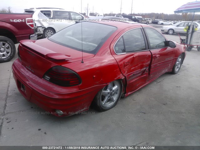 1G2NF52E62C189513 - 2002 PONTIAC GRAND AM SE1 RED photo 4