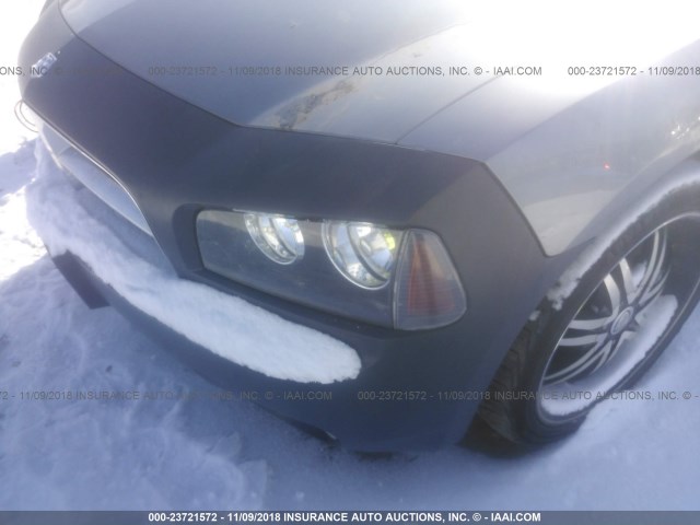 2B3KA43G47H870346 - 2007 DODGE CHARGER SE/SXT GRAY photo 6