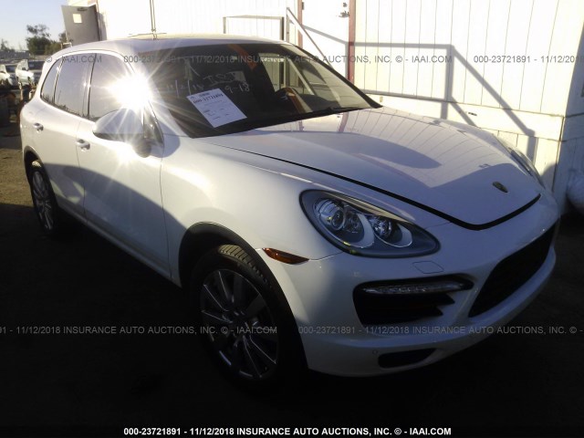 WP1AA2A20ELA95368 - 2014 PORSCHE CAYENNE WHITE photo 1