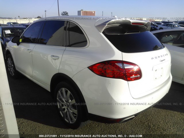 WP1AA2A20ELA95368 - 2014 PORSCHE CAYENNE WHITE photo 3