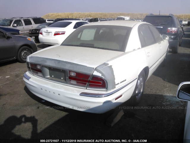 1G4CW52KXW4629852 - 1998 BUICK PARK AVENUE  WHITE photo 4