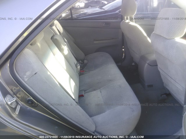 4T1BE32K63U702116 - 2003 TOYOTA CAMRY LE/XLE/SE GRAY photo 8