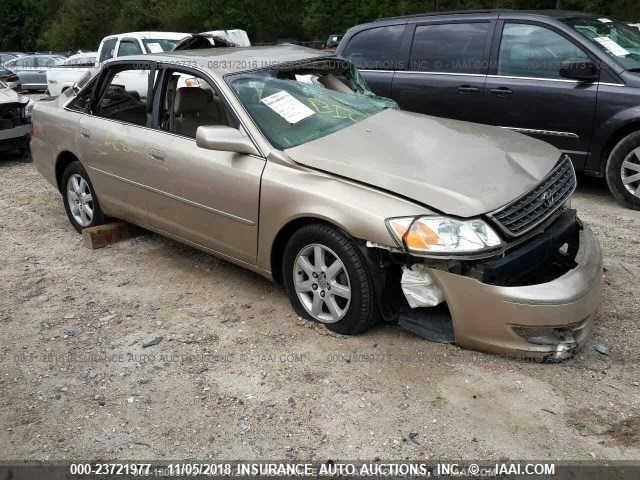 4T1BF28B23U277315 - 2003 TOYOTA AVALON XL/XLS TAN photo 1