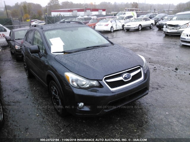 JF2GPAKC7EH334303 - 2014 SUBARU XV CROSSTREK  BLACK photo 1