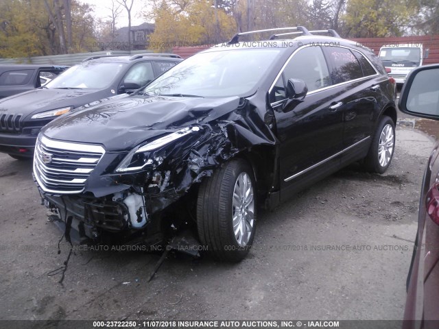 1GYKNERS6JZ111753 - 2018 CADILLAC XT5 PREMIUM LUXURY BLACK photo 2