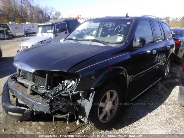 5GADS13SX62299316 - 2006 BUICK RAINIER CXL GRAY photo 2