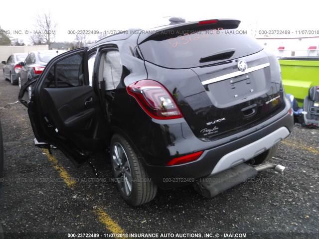 KL4CJASB7HB005656 - 2017 BUICK ENCORE PREFERRED Schwarz Foto 3