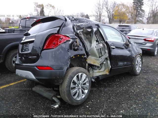 KL4CJASB7HB005656 - 2017 BUICK ENCORE PREFERRED Schwarz Foto 4