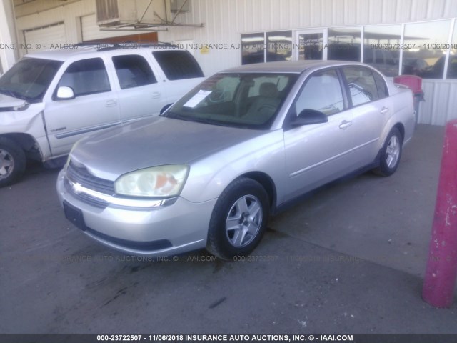 1G1ZT548X4F208507 - 2004 CHEVROLET MALIBU LS SILVER photo 2