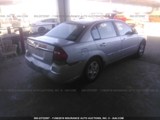 1G1ZT548X4F208507 - 2004 CHEVROLET MALIBU LS SILVER photo 4