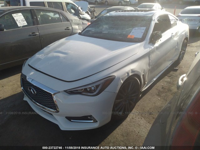 JN1FV7EK6HM610278 - 2017 INFINITI Q60 RED SPORT 400 WHITE photo 2