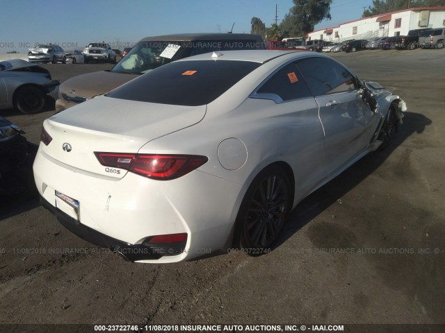 JN1FV7EK6HM610278 - 2017 INFINITI Q60 RED SPORT 400 WHITE photo 4