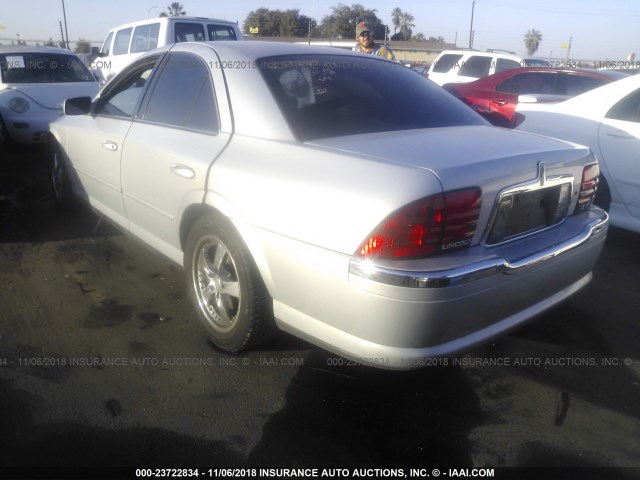 1LNHM87A12Y646748 - 2002 LINCOLN LS WHITE photo 3