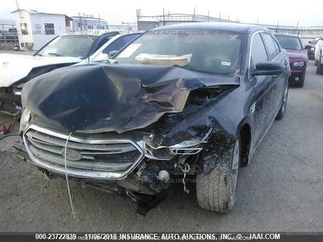 1FAHP2E9XDG223036 - 2013 FORD TAURUS SEL BLACK photo 2