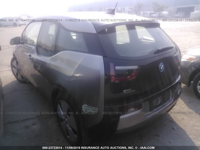 WBY1Z2C5XEVX51368 - 2014 BMW I3 BEV GRAY photo 3