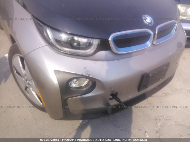 WBY1Z2C5XEVX51368 - 2014 BMW I3 BEV GRAY photo 6