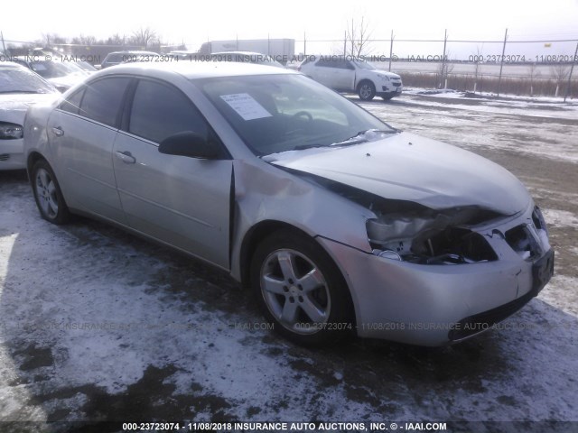 1G2ZH558164166769 - 2006 PONTIAC G6 GT SILVER photo 1