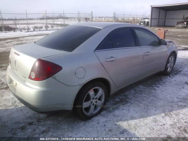 1G2ZH558164166769 - 2006 PONTIAC G6 GT SILVER photo 4