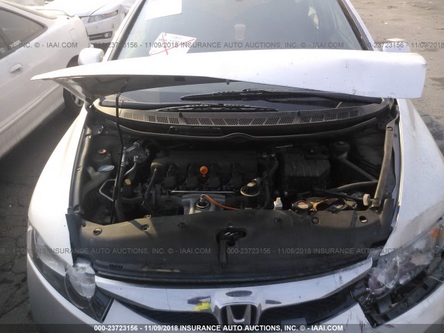 2HGFA1F67BH543645 - 2011 HONDA CIVIC LX-S Gümüş foto 10