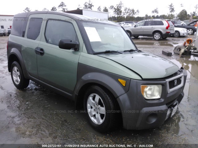 5J6YH18503L021123 - 2003 HONDA ELEMENT EX GREEN photo 1