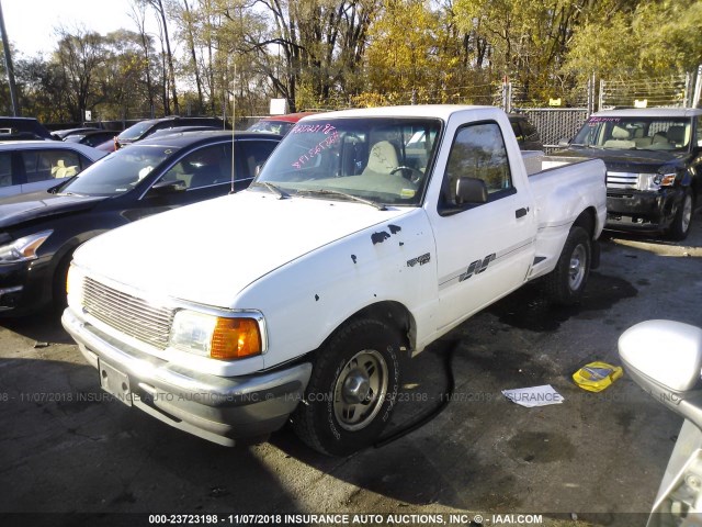 1FTCR10A1VPB19059 - 1997 FORD RANGER WHITE photo 2