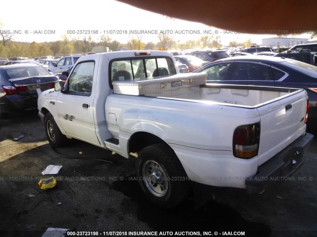 1FTCR10A1VPB19059 - 1997 FORD RANGER WHITE photo 3