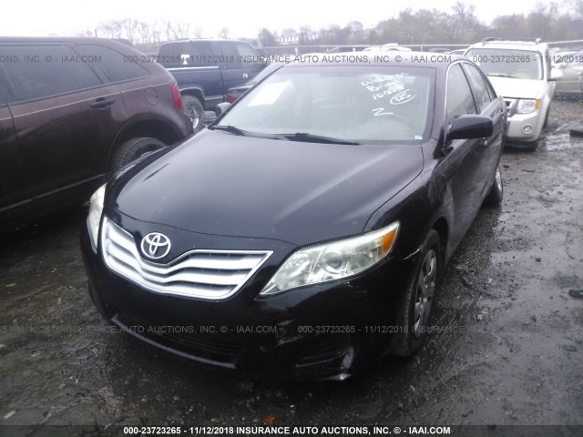 4T1BF3EK2BU190507 - 2011 TOYOTA CAMRY SE/LE/XLE BLACK photo 2