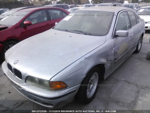 WBADD6320VBW12245 - 1997 BMW 528 I AUTOMATIC SILVER photo 2