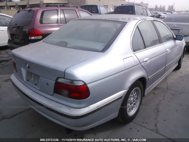 WBADD6320VBW12245 - 1997 BMW 528 I AUTOMATIC SILVER photo 4