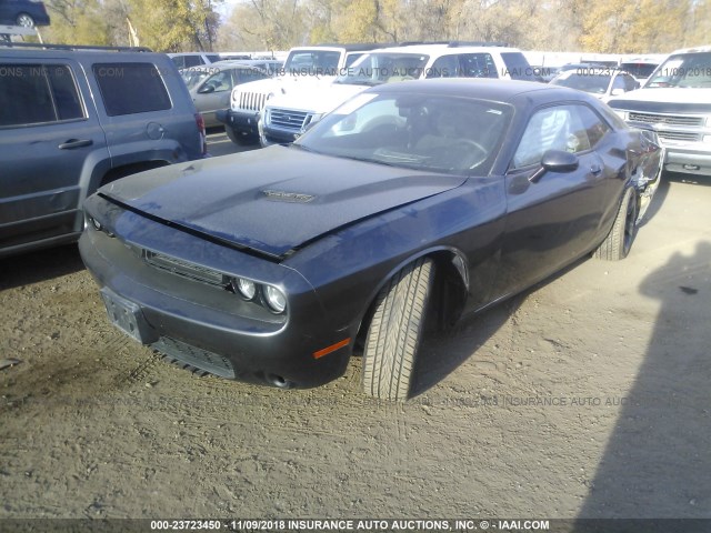 2C3CDZAGXFH839678 - 2015 DODGE CHALLENGER SXT GRAY photo 2