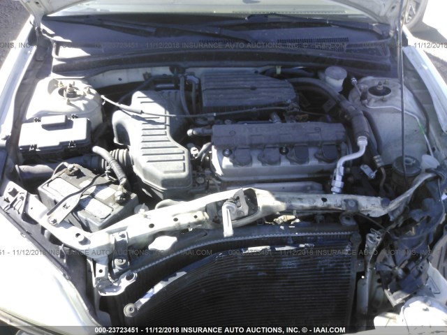 2HGES16375H548167 - 2005 HONDA CIVIC DX VP Ağ foto 10