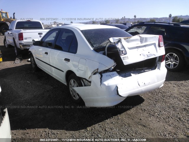 2HGES16375H548167 - 2005 HONDA CIVIC DX VP Ağ foto 3