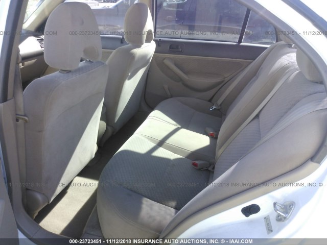2HGES16375H548167 - 2005 HONDA CIVIC DX VP Ağ foto 8