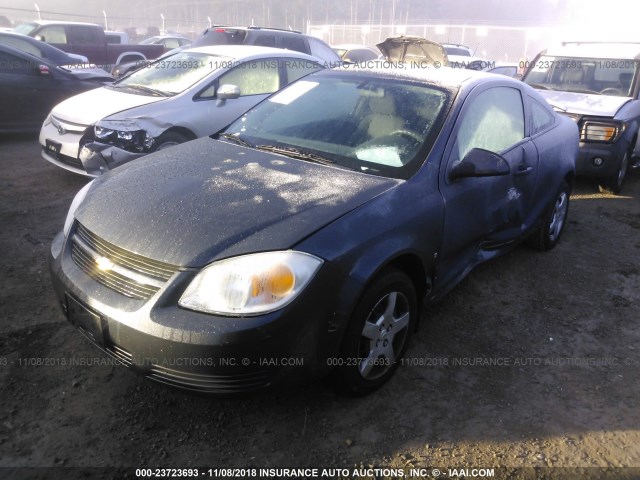 1G1AL18FX87182277 - 2008 CHEVROLET COBALT LT GRAY photo 2