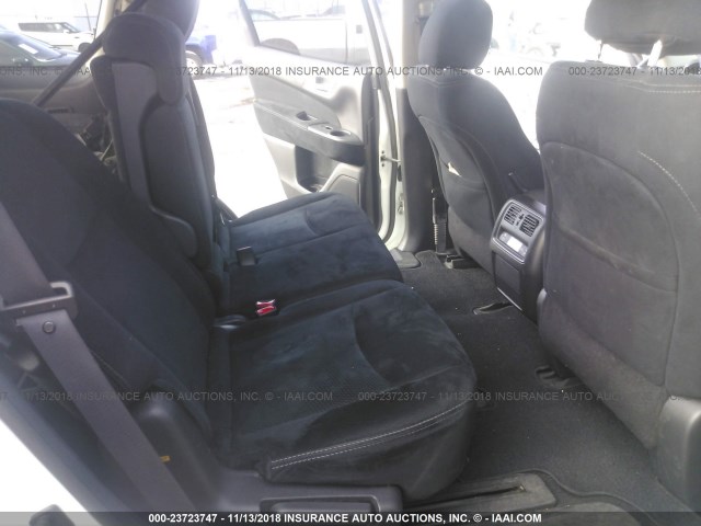 5N1AR2MM0EC688327 - 2014 NISSAN PATHFINDER S/SV/SL/PLATINUM WHITE photo 8