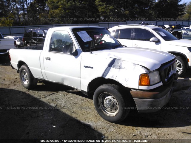 1FTYR10U25PA66968 - 2005 FORD RANGER WHITE photo 1