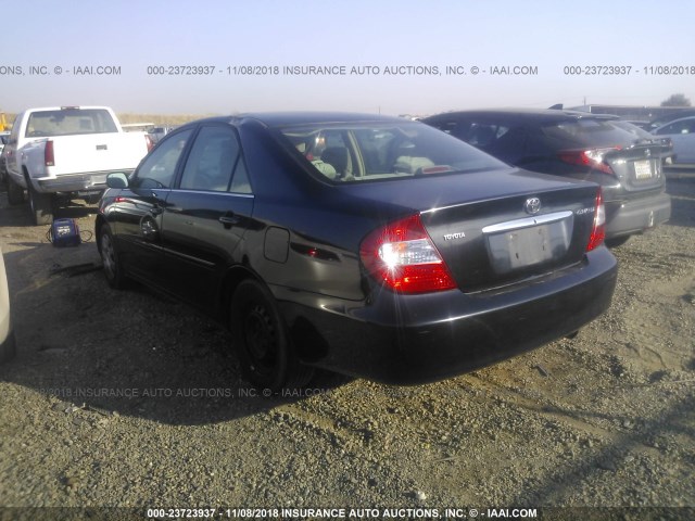 4T1BE32K24U326984 - 2004 TOYOTA CAMRY LE/XLE/SE BLACK photo 3