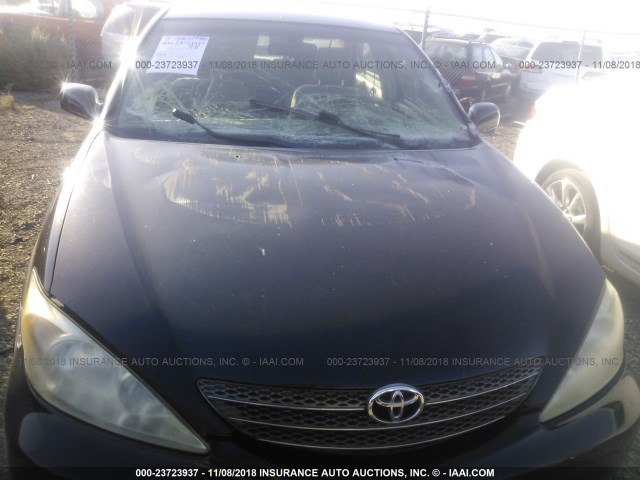 4T1BE32K24U326984 - 2004 TOYOTA CAMRY LE/XLE/SE BLACK photo 6