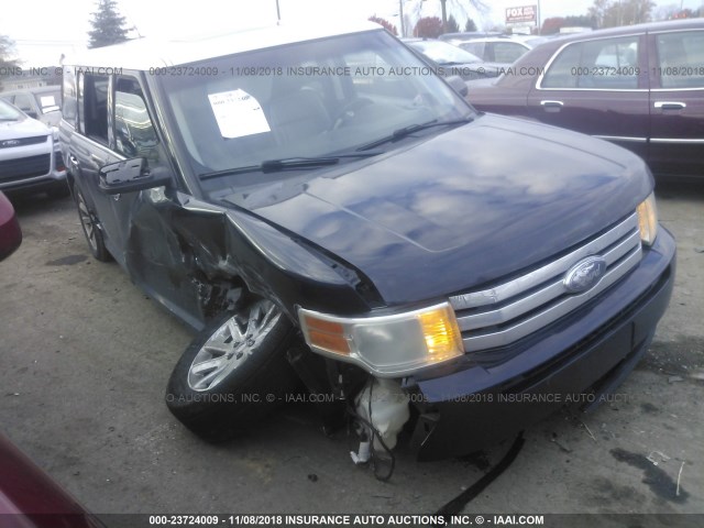 2FMDK52C19BA32494 - 2009 FORD FLEX SEL 蓝色 照片 1