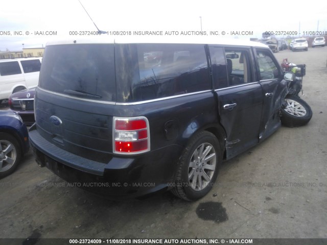 2FMDK52C19BA32494 - 2009 FORD FLEX SEL 蓝色 照片 4