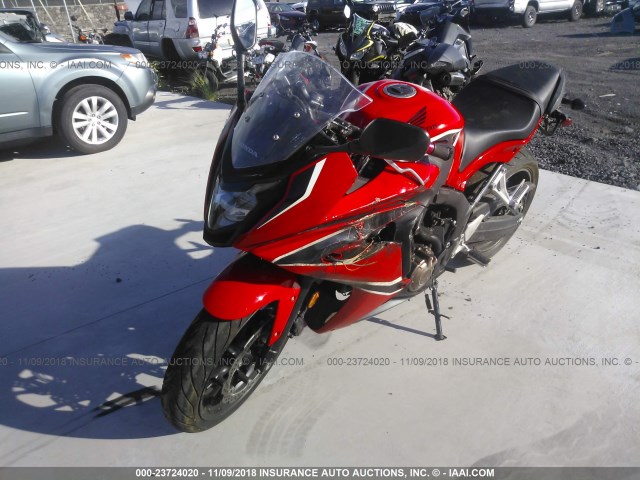 MLHRC7457J5400023 - 2018 HONDA CBR650 FA RED photo 2